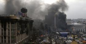  كييف تحيي الذكرى السنوية الاولى لأحداث ميدان الاستقلال 
