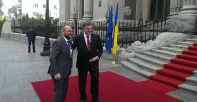 الرئيس الأوكراني يلتقي رئيس البرلمان الاوروبيِ