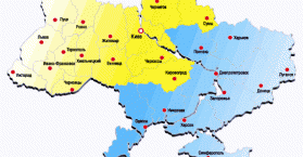 أوكرانيا لا تزال منقسمة إلى شرق وغرب في انتخاباتها