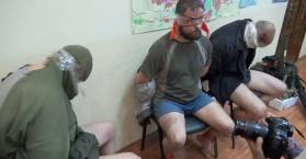 المخابرات الأوكرانية تؤكد إختطاف إنفصاليين موالين لروسيا ثلاث ضباط تابعين لها 