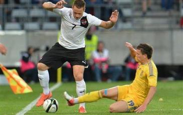 منتخب أوكرانيا يخسر مباراة ودية أمام نظيره النمساوي