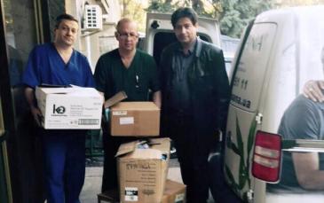 نقابة الأطباء العرب في أوكرانيا تقدم مساعداتها للجنود الجرحى في شرق البلاد