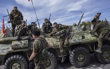 جنود روس في شرق أوكرانيا