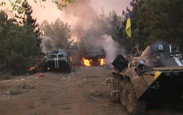 الانفصاليون يخترقون الحصار ويكبدون القوات الأوكرانية خسائر فادحة شرقي اوكرانيا