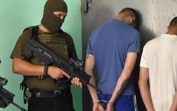 صور لبعض المعتدين نشرتها الشرطة في خاركيف
