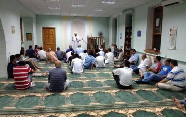 رمضان في مسجد "المسار" بمدينة أوديسا