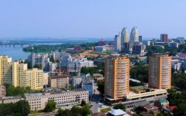 مدينة دنيبروبيتروفسك في أوكرانيا