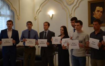  وقفة تضامنية مع المعتقلين الأوكرانيين لدى روسيا