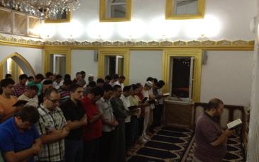 رمضان في المسجد الجامع بمدينة لوهانسك