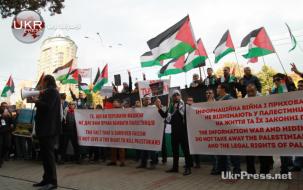 عرب كييف ينتفضون نصرة للأقصى والشعب الفلسطيني
