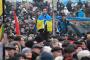 من احتجاجات ميدان الاستقلال في العاصمة كييف قبل أشهر