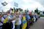 الجالية الأوكرانية في إستقبال بوروشينكو في واشنطون
