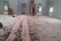 من آثار إصابة المسجد الجامع بمدينة دونيتسك