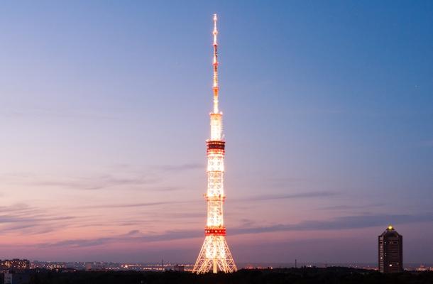 برج التلفزيون في كييف أطول من نظيره الفرنسي الشهير "إيفل" بـ60 مترا