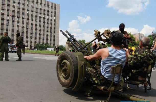 أسلحة نوعية يستخدمها الانفصاليون ضد الجيش الأوكراني