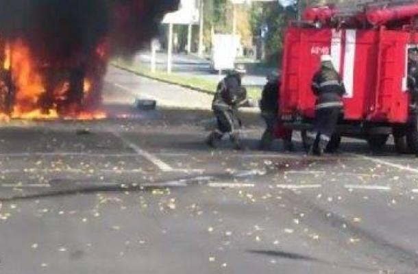 قصف على معقل للانفصاليين في دونيتسك 