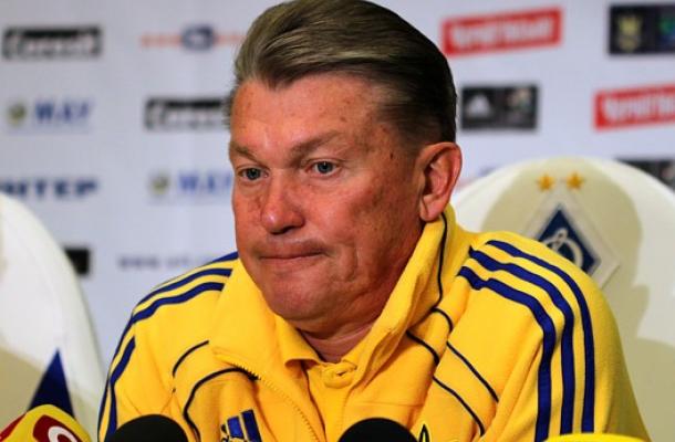 بلوخين يستقيل من منصب مدرب منتخب أوكرانيا لكرة القدم
