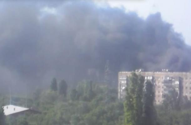 تجدد المعارك في مدينة سلافيانسك ووقوع مئات القتلى في صفوف الانفصاليين 