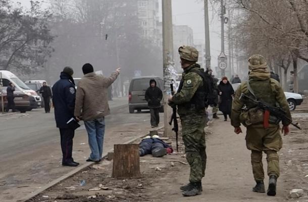 إرتفاع أعداد قتلى الهجوم الذي يشنه الانفصاليون على مدينة ماريوبول بشرق أوكرانيا إلى 30 قتيل