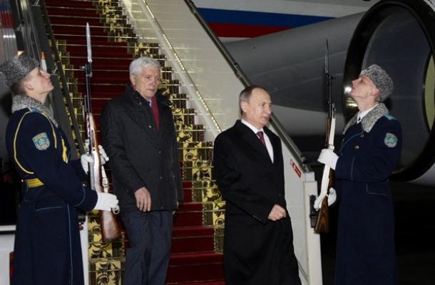 وصول الرئيس الروسي العاصمة البيلاروسية