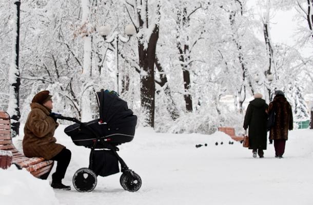 درجات الحرارة تتراجع جزئيا في عموم مناطق أوكرانيا