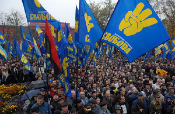 الأقليات في أوكرانيا قلقة من عبور حزب "سفوبودا" إلى البرلمان
