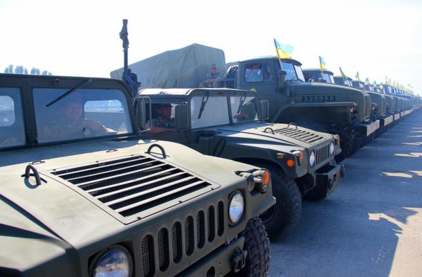 بعض من الأسلحة الجديدة للجيش الأوكراني 