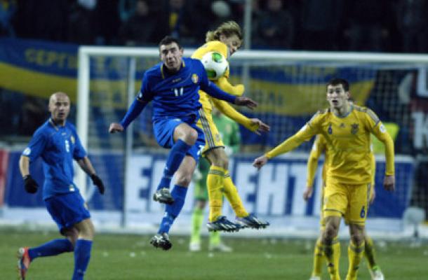 أوكرانيا تعبر مولدوفا في تصفيات بطولة كأس العالم 2014 بكرة القدم