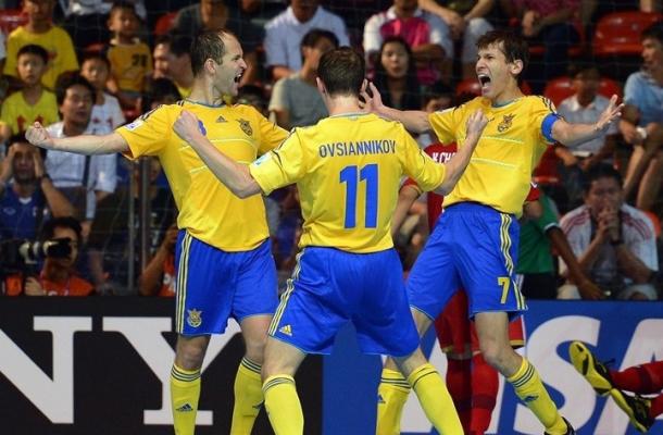 أوكرانيا تحجز بطاقة التأهل إلى دور الـ 16 في مونديال كرة قدم الصالات