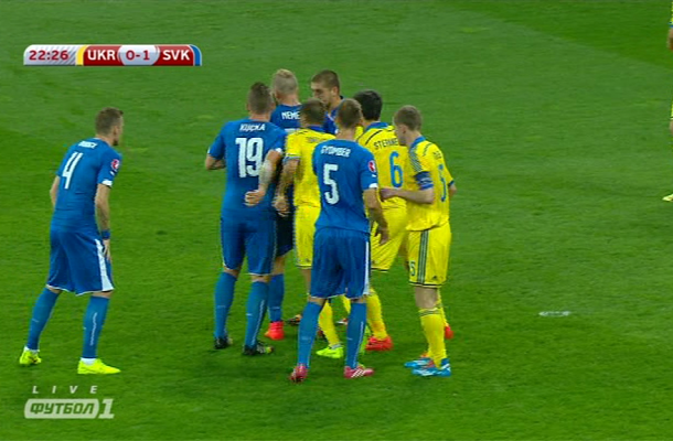 أوكرانيا تخسر مباراتها أمام سلوفاكيا (0-1) في منافسات اليورو 2016