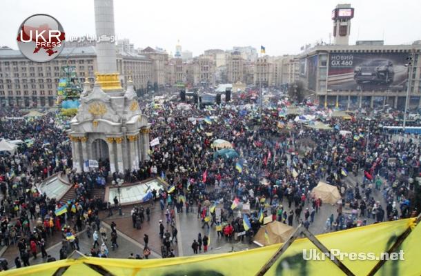 تشابه بين احتجاجات أوكرانيا وثورات الربيع العربي