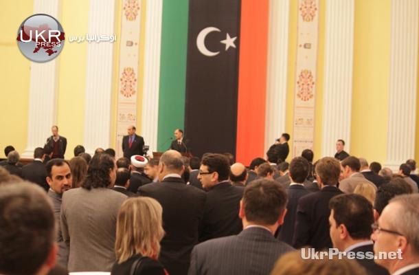 سفارة "ليبيا الحرة" في أوكرانيا تحتفل بالذكرى الثانية لثورة 17 فبراير