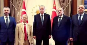 وراء الأبواب المغلقة.. أردوغان يناقش قضية القرم مع قادة تتار القرم (صور)