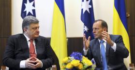 بوروشنكو يقوم بزيارة رسمية لأستراليا و يشيد بوقف "فعلي" لاطلاق النار في اوكرانيا 