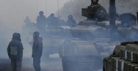 الجيش الأوكراني:الانفصاليون يقاتلون للسيطرة على خط السكك الحديدية في ديبالتسيف