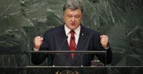 الرئيس الأوكراني يسخر من دعوة روسيا لتشكيل تحالف ضد الإرهاب