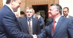 مباحثات وتوقيع اتفاقيات في أول أيام زيارة الرئيس الأوكراني يانوكوفيتش إلى الأردن