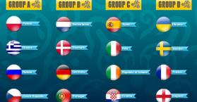 جدول مباريات الدور الأول من بطولة اليورو 2012 في أوكرانيا وبولندا