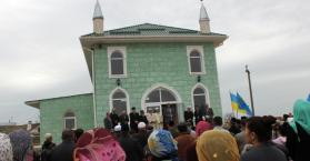 افتتاح مسجد جديد في إقليم شبه جزيرة القرم جنوب أوكرانيا