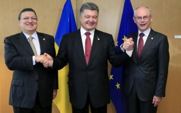 أوكرانيا توقع اتفاقية الشراكة الاقتصادية مع الاتحاد الأوروبي