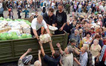  منطقة الدونباس شرق أوكرانيا بحاجة ماسة إلى المساعدات الإنسانية