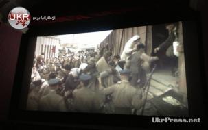صورة من مقطع التهجير بالفيلم