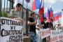 تظاهرة تنادي بإعادة إقليم شبه جزيرة القرم ومدينة سيفاستوبل إلى روسيا