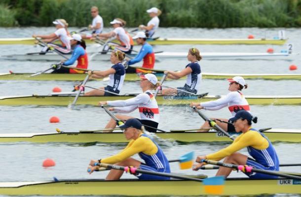 أولمبياد لندن.. ذهبية ثانية لأوكرانيا بعد فوز فريقها بمنافسات تجديف القارب الرباعي
